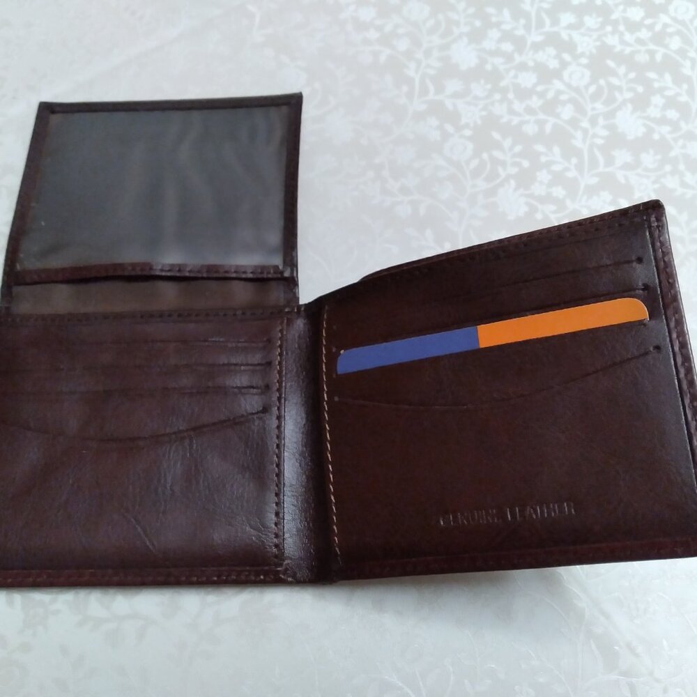 Leather wallet, KGB Company, Made in Europe
